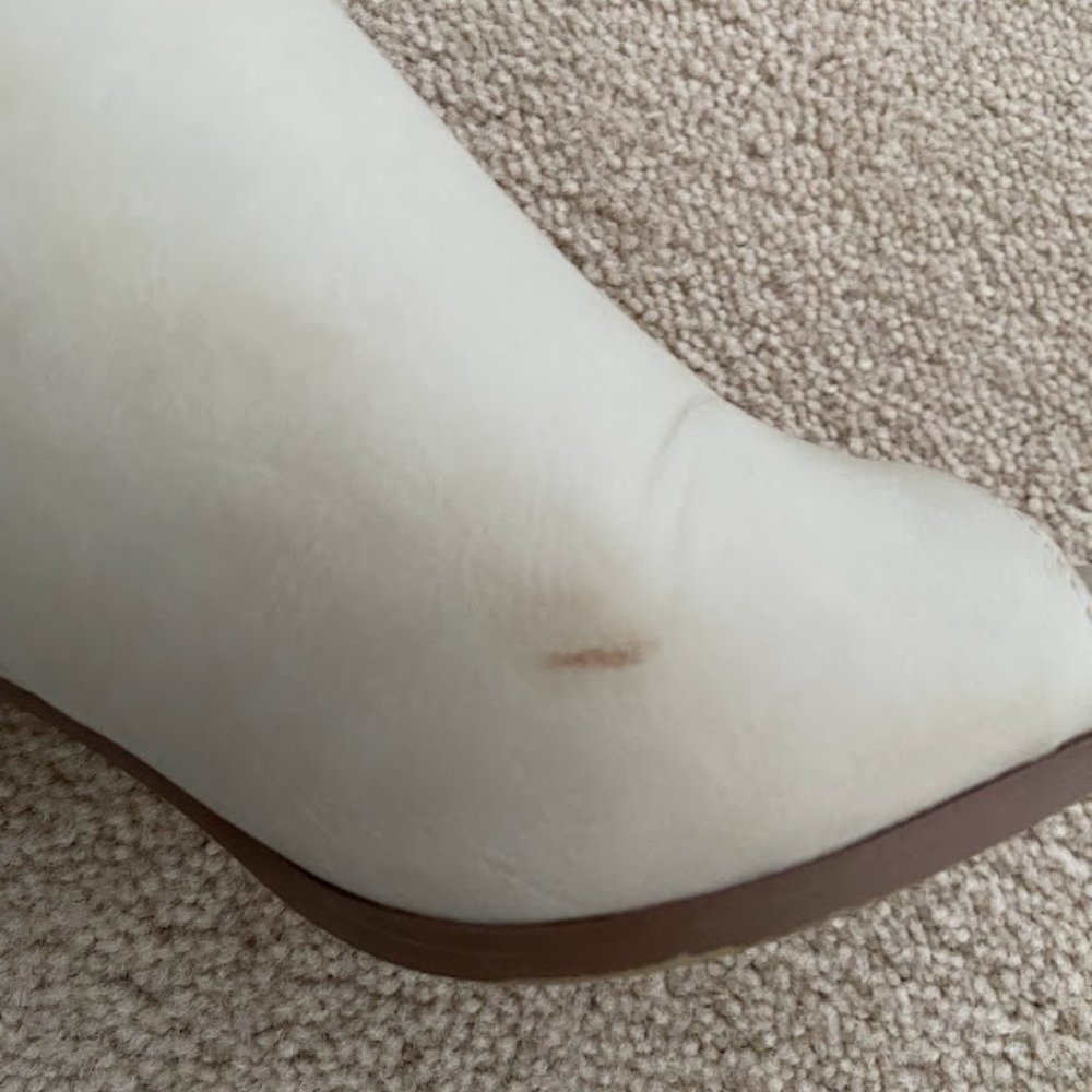 Call It Spring Cream Open Toe Heels - Picture 7 of 7